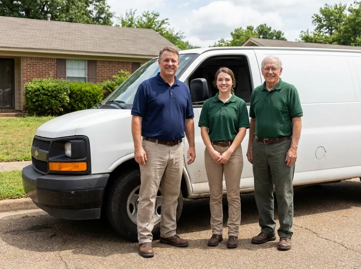 The ClearHarbor Bug Management team, pest control sevice in Memphis, TN